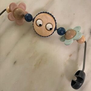 Like new! BabyBjorn Toy for Bouncer – Pastel Googly eyes